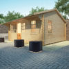 Dalton 44mm log cabin