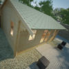 Dalton 44mm log cabin