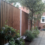 FEATHER EDGE FENCING BROWN