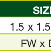 Birchcroft measurement table