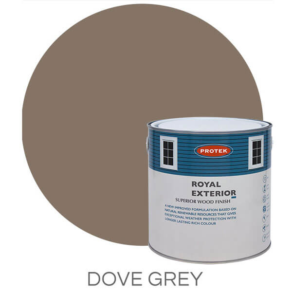 Dove grey royal exterior