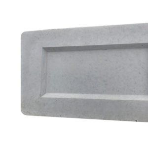 concrete recessed gravel board