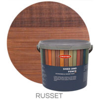 Russet shed & fence treatment