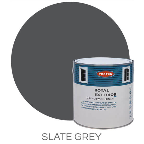 Slate grey royal exterior