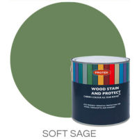 Soft sage wood stain & protector