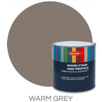 Warm grey wood stain & protector
