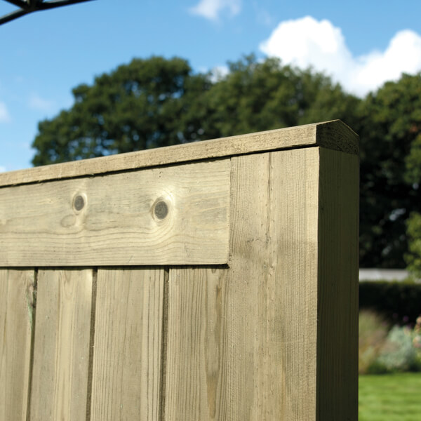 Tongue and groove framed gate