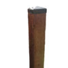 Metal post cap black