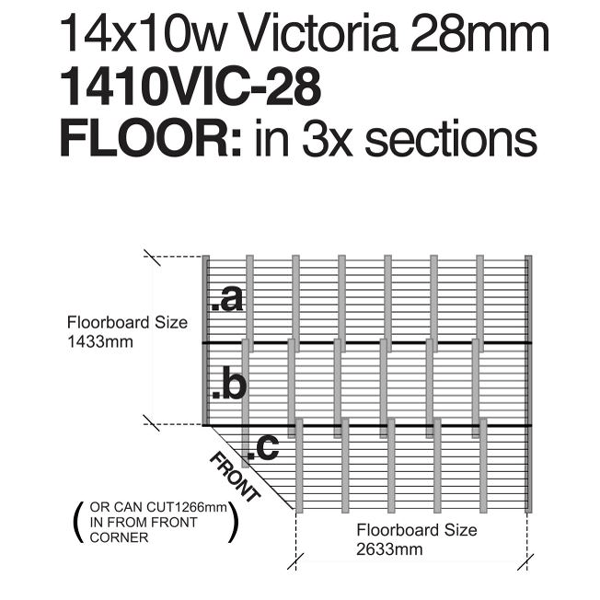 14x10w Victoria Floorplan