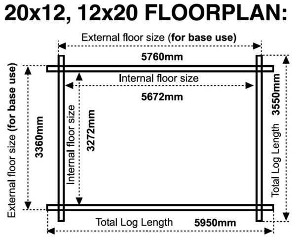 20x12 12x20 44mm