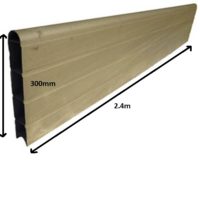 2.4m natural gravelboard