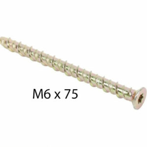 Thunder bolt M6 x 75