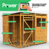 Power-pent components