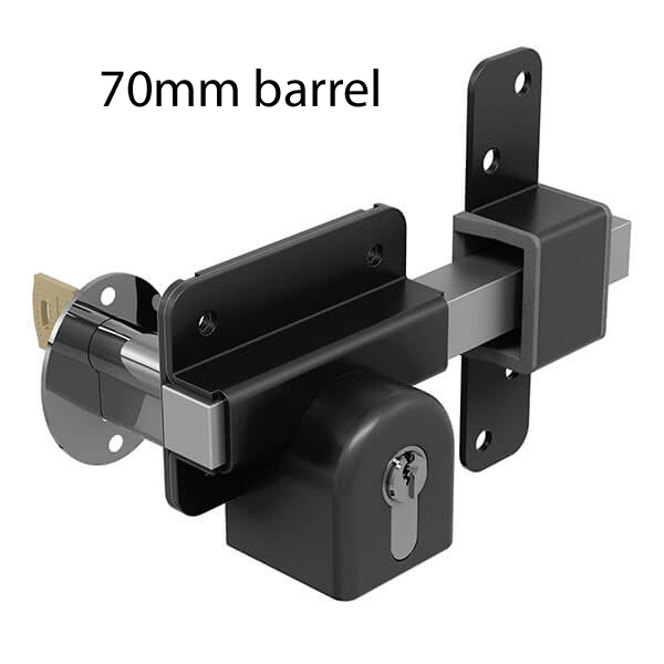 70mm double key euro lock
