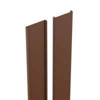 durapost cover strip sepia brown