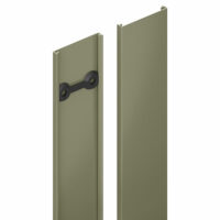 DURAPOST COVER STRIP 2.1M OLIVE GREY