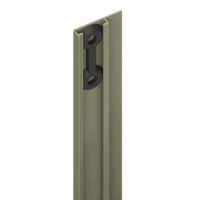 DURAPOST U CHANNEL COVER STRIP 2.1M OLIVE GREY