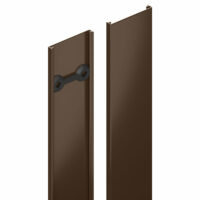 DURAPOST COVER STRIP 2.1M SEPIA BROWN