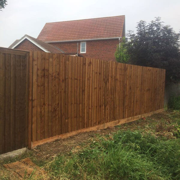 Traditional Closeboard Fence