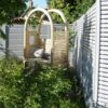 Fence and seat - REX Silver Grey