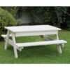 Picnic Bench - REX Cornish Cream Picnic Bench