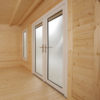 Interior view of doors and windows