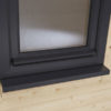 Power sheds cabin window sill