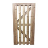 Framed green pale gate