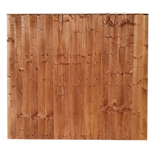 Trade feather edge panel 1.83m x 1.65m