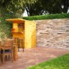 4x4 Pent Bar Single Door