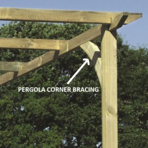 cb1 - pergola corner bracing