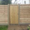 Olive Grey Durapost with SH panels and a FTGV gate