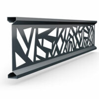 DuraPost Birds Nest Trellis Anthracite Grey