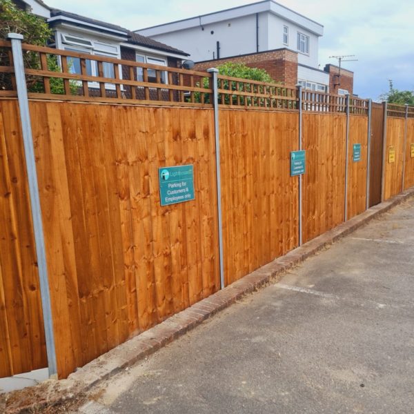 FE, square trellis and Galv DuraPost