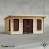 Power Pent Log Cabin