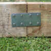 Sleeper joining plate galv