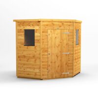 6x6 Power Corner Shed