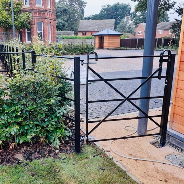 Estate railings and gate