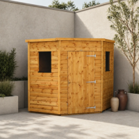 Power Corner Shed