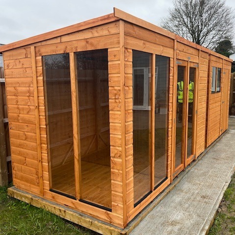 Power Pent summerhouse 3m x 1.8m