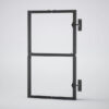 Adjustable gate frame black