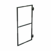 Adjustable gate frame black