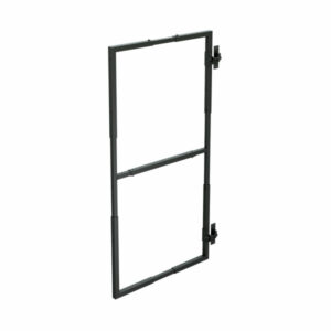Adjustable gate frame black