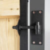 Adjustable gate frame close up