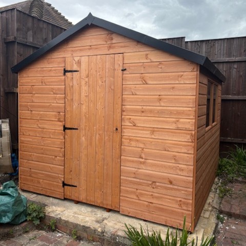 Norfolk 2.4m x 2.4m with EPDM rubber roof