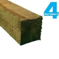 sawn brown post