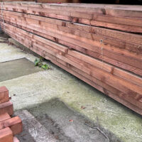 SQUARE EDGE RAIL BROWN
