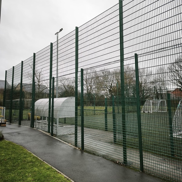 868 twin wire 2.0m high set above existing