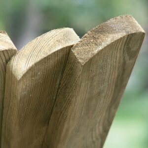 Planed Round Top Picket Pales PB900RND, 1200RND