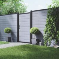 DuraPost Vista gate aluminium surround